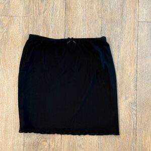 SHEIN Black Pencil Mini Skirt for Cocktail